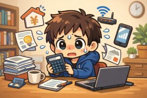 WEBライターの家事按分、何パーセントが正解？迷って動けない時の考え方のコツ