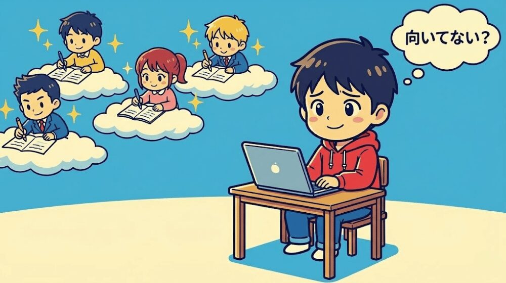 WEBライターに向いていないと感じるあなたへ。評価や成果に振り回されずに「残る」ための思考法