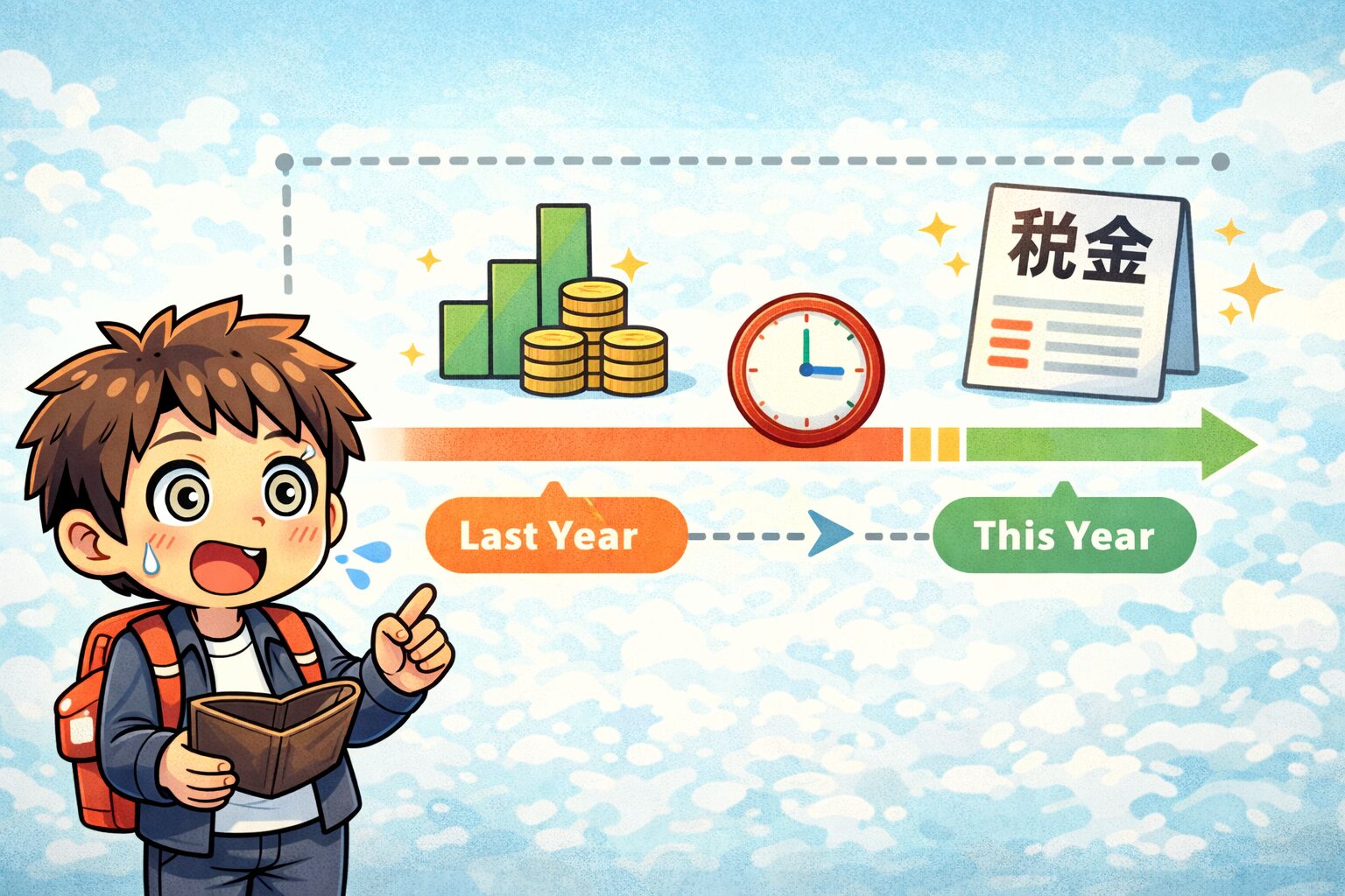 税金と今の収入が合わない理由を整理